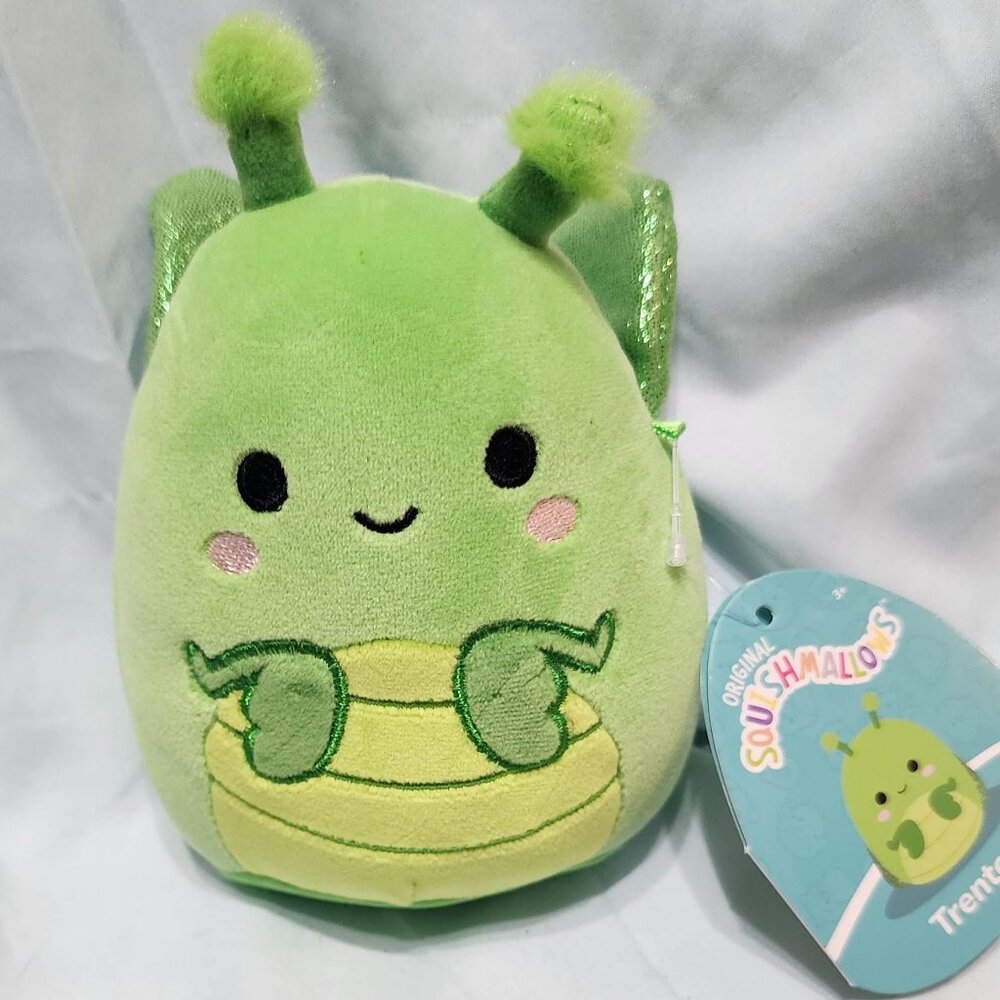 Squishmallow Trenton the Praying Mantis S3 w.Clip